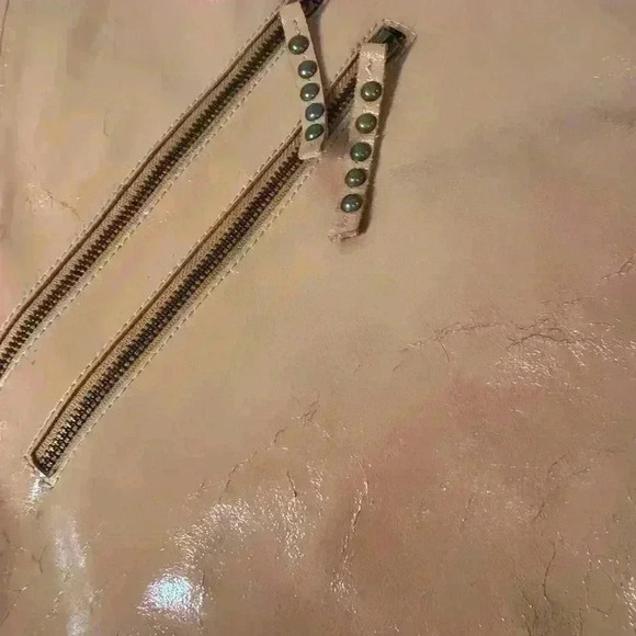 Free People patent perfect carryall bag in pink. thick strap patent leather - Picture 7 of 15